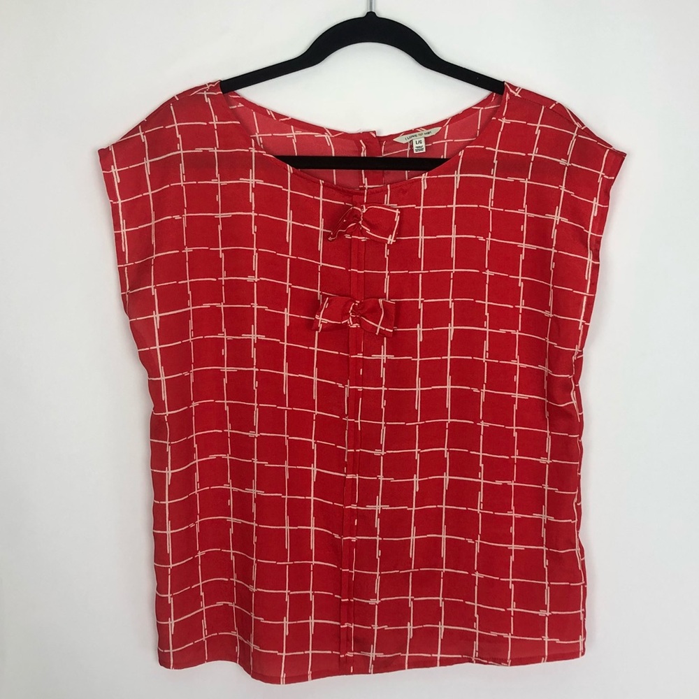 🌼4 for $20 I Love H81/Forever 21 Bow Front Top